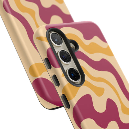 Cherry Bloom - Swirl Pattern Tough Phone Case