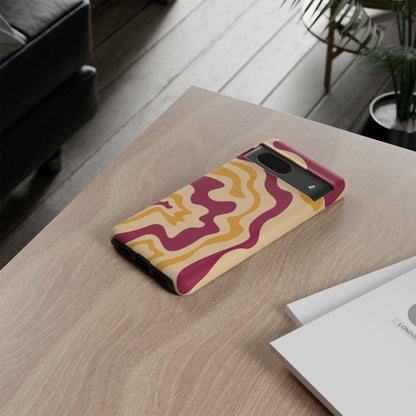 Cherry Bloom - Swirl Pattern Tough Phone Case