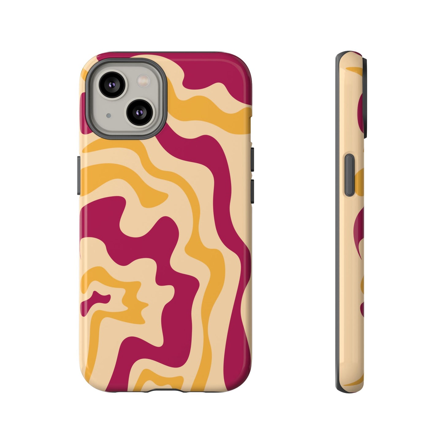 Cherry Bloom - Swirl Pattern Tough Phone Case