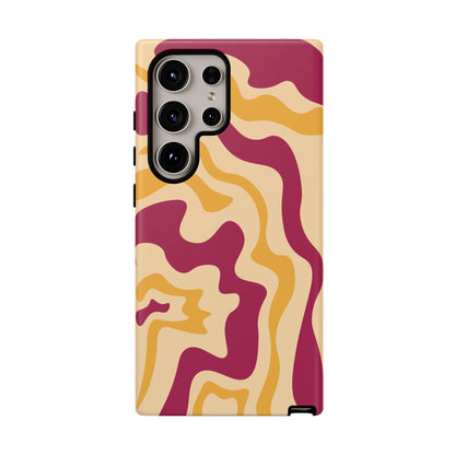 Cherry Bloom - Swirl Pattern Tough Phone Case
