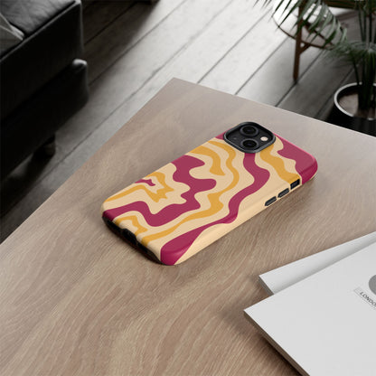 Cherry Bloom - Swirl Pattern Tough Phone Case
