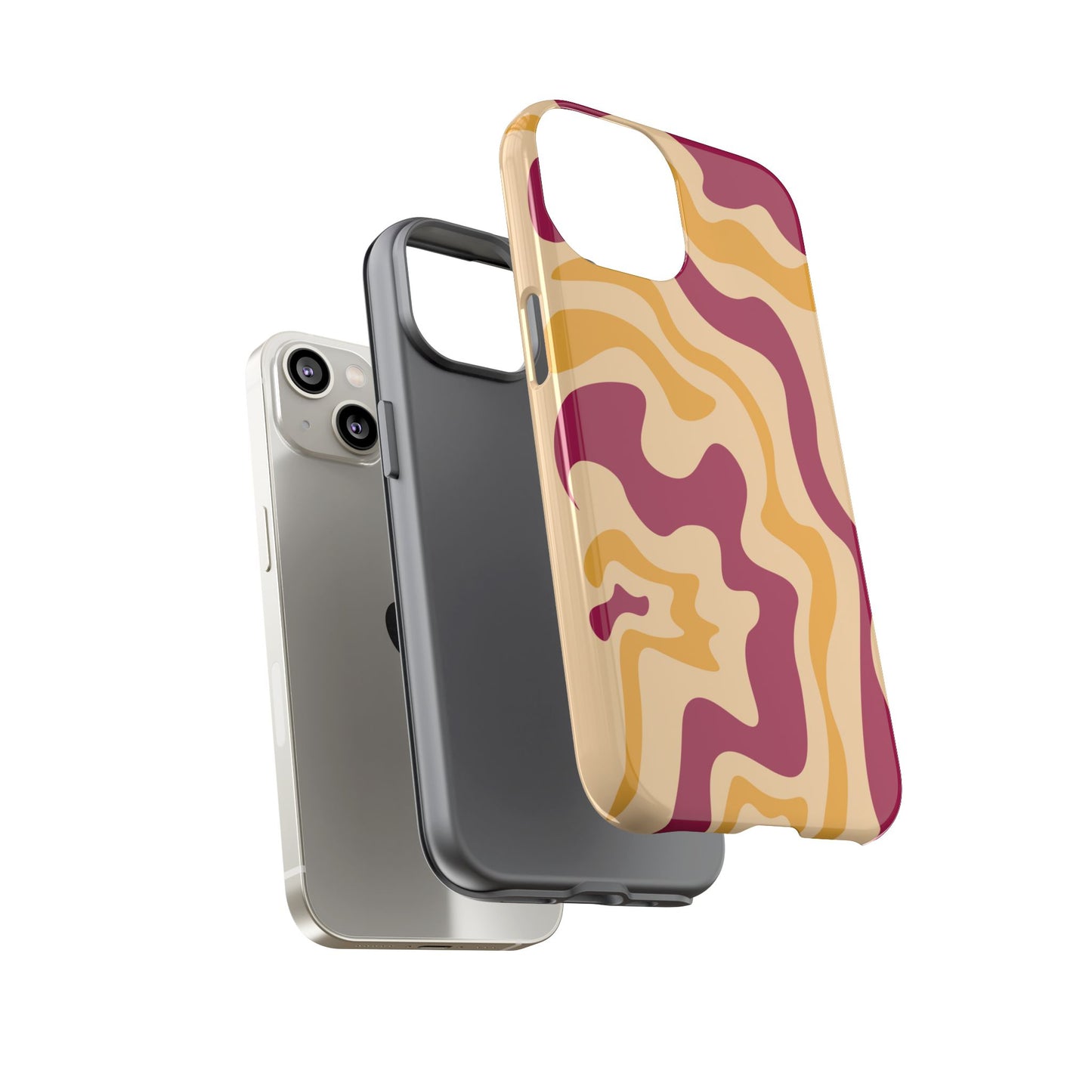 Cherry Bloom - Swirl Pattern Tough Phone Case