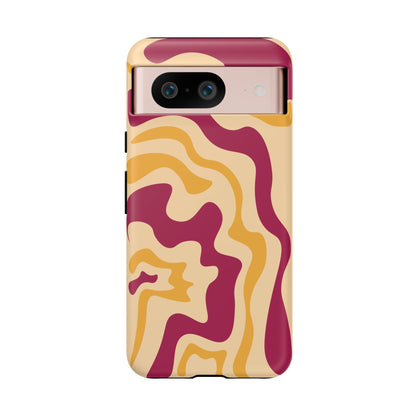 Cherry Bloom - Swirl Pattern Tough Phone Case