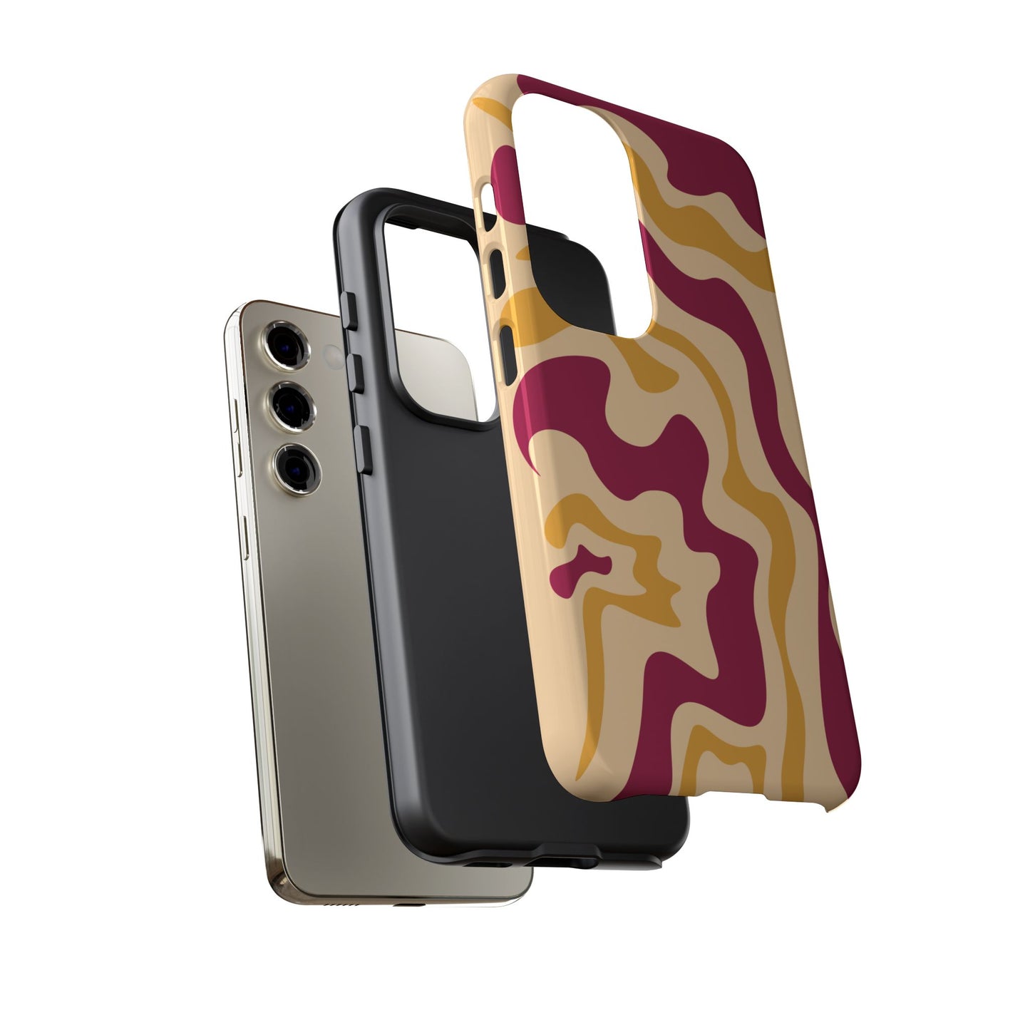 Cherry Bloom - Swirl Pattern Tough Phone Case