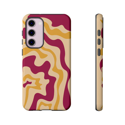 Cherry Bloom - Swirl Pattern Tough Phone Case