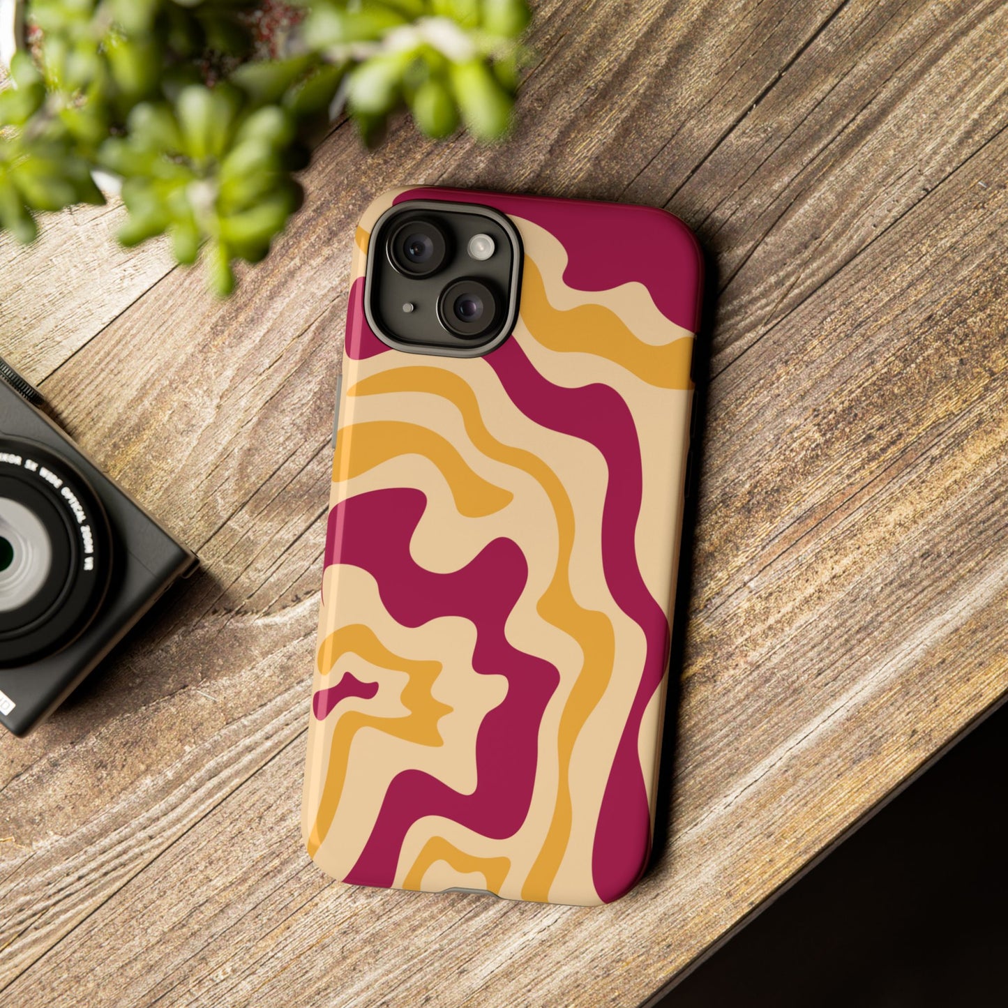 Cherry Bloom - Swirl Pattern Tough Phone Case